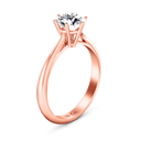 Solitaire Diamond Engagement Ring Alexa  14K Rose Gold