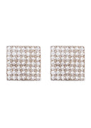 Cz 10K Yellow Gold Studs | Appx. Diameter 0.3 Inches