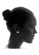 Last Supper 10K Yellow Gold Studs | Appx. Diameter 0.75 Inches