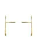 Last Supper 10K Yellow Gold Studs | Appx. Diameter 0.75 Inches