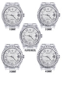 Diamond Mens  Rolex Datejust Watch 16200 | 36 MM | Diamond Rolex Textured Dial | Oyster Band
