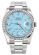 New Style | Rolex Datejust Watch | 36Mm | Tiffany Blue Roman Dial | Oyster Band