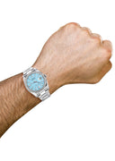 New Style | Rolex Datejust Watch | 36Mm | Tiffany Blue Roman Dial | Oyster Band
