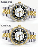 Gold Rolex Datejust Watch 16233 Two Tone for Men | 36Mm | Tuxedo Dial | Jubilee Band