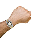 Gold Rolex Datejust Watch 16233 Two Tone for Men | 36Mm | Tuxedo Dial | Jubilee Band