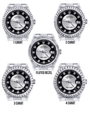 Diamond Mens Rolex Datejust Watch 16200  | 36MM | Tuxedo Diamond Dial | Oyster Band