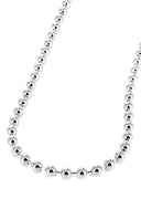 Gold Chain - Womens Dog Tag Chain 10K White Gold