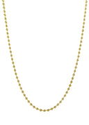 Gold Chain - Womens Dog Tag Chain 10K/14K Gold