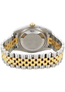 New Style | Hidden Clasp | Gold & Steel Rolex Datejust Watch | 36Mm | Green Arabic Diamond Dial | Jubilee Band